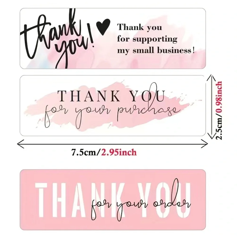 120 Thank You Labels